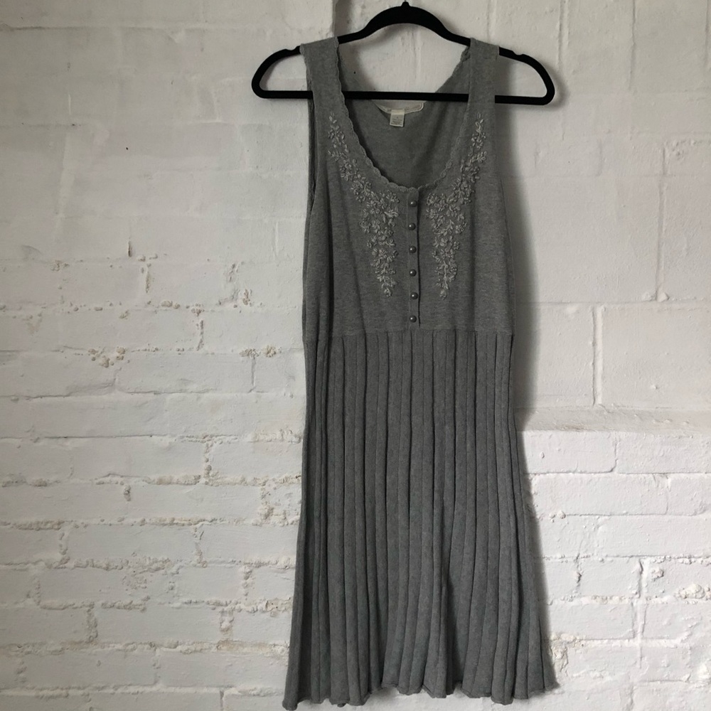 Nick & Mo Grey Tank Sweater Dress